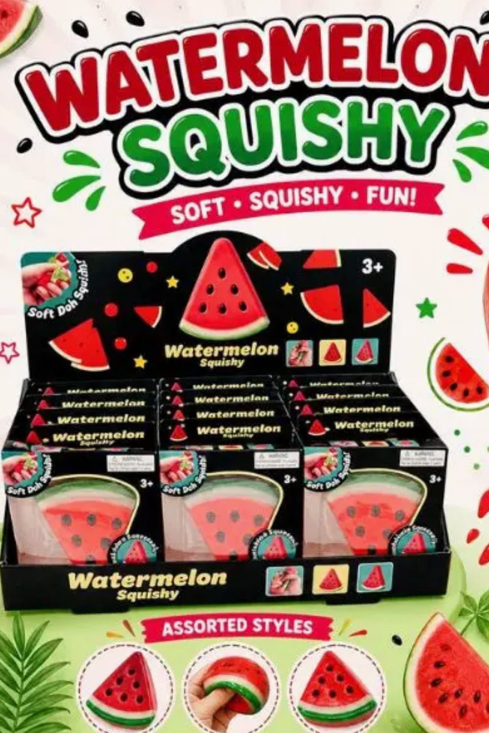 Watermelon Squeeze Toy