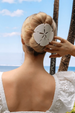 Teleties Sand Dollar Hair Clip