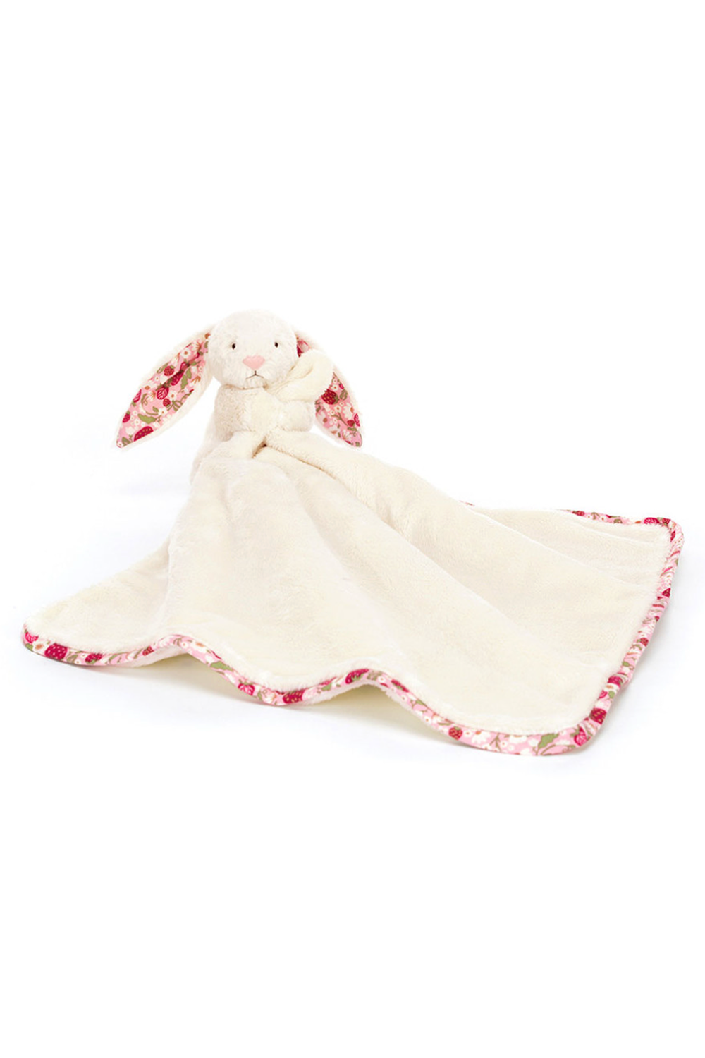 JELLYCAT Bashful Soother - Blossom Cream Bunny Berry