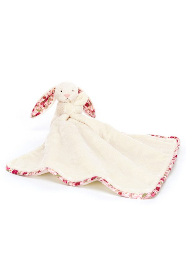 JELLYCAT Bashful Soother - Blossom Cream Bunny Berry