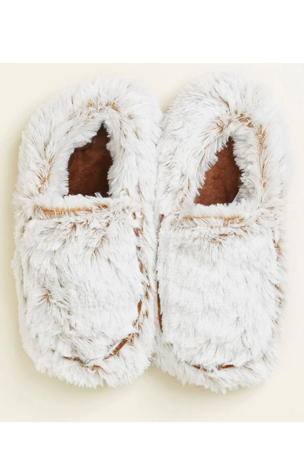 Warmies Sherpa Slippers - Brown