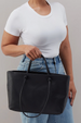 Softie Tote Bag - Velvet Hide Black