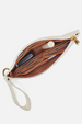 Vida Wristlet - Velvet Hide Coastal Cloud