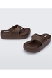 Free Platform Thong Shoe - Bronze Brown
