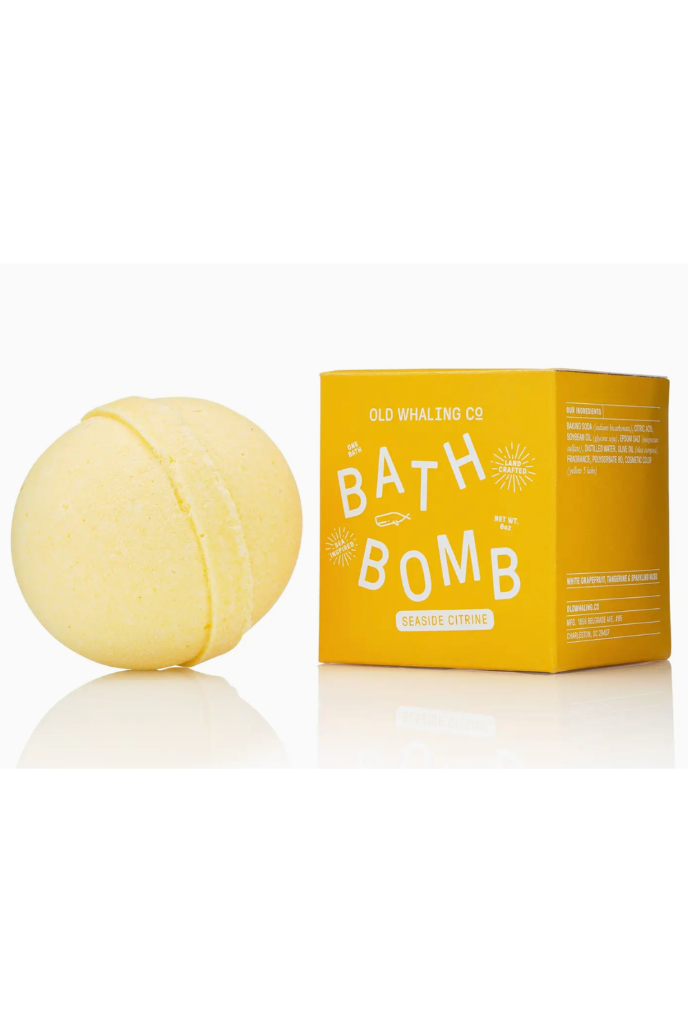 Boxed Bath Bomb - Seaside Citrine
