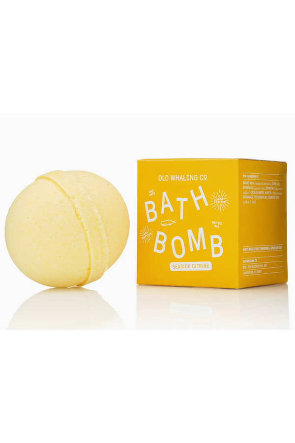 Boxed Bath Bomb - Seaside Citrine
