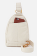 Fern Sling Crossbody Bag - Velvet Hide Coastal Cloud