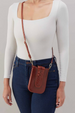 Expedition Phone Crossbody - Patina Hide Pecan Ridge