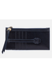Carte Hobo Card Slot Wallet - Patina Hide Navy Horizon