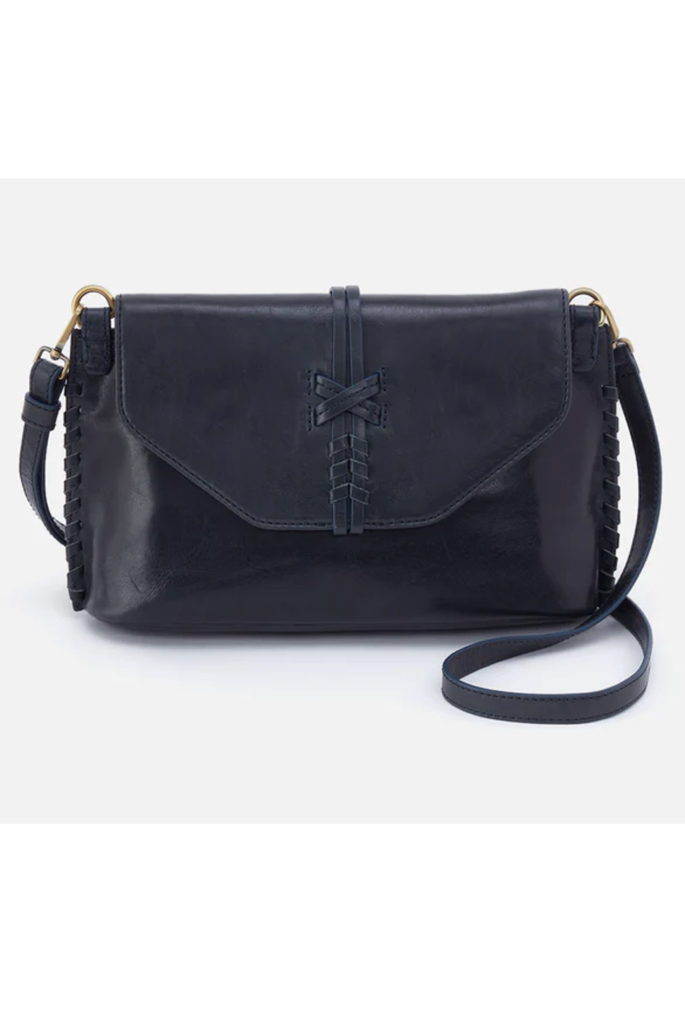 Expedition Shoulder Crossbody - Patina Hide Navy Horizon