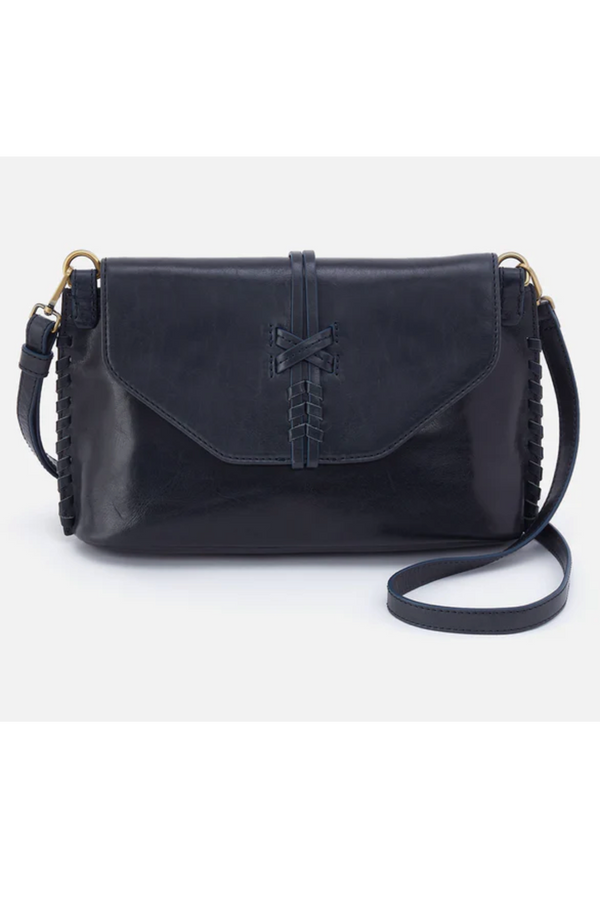 Expedition Shoulder Crossbody - Patina Hide Navy Horizon