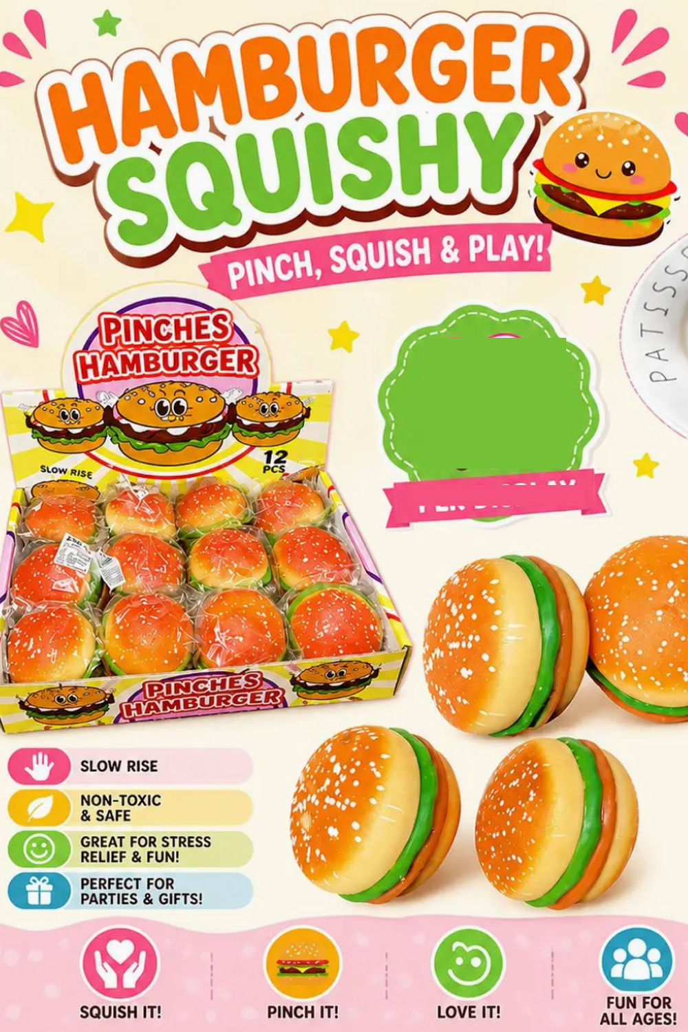 Hamburger Squishy