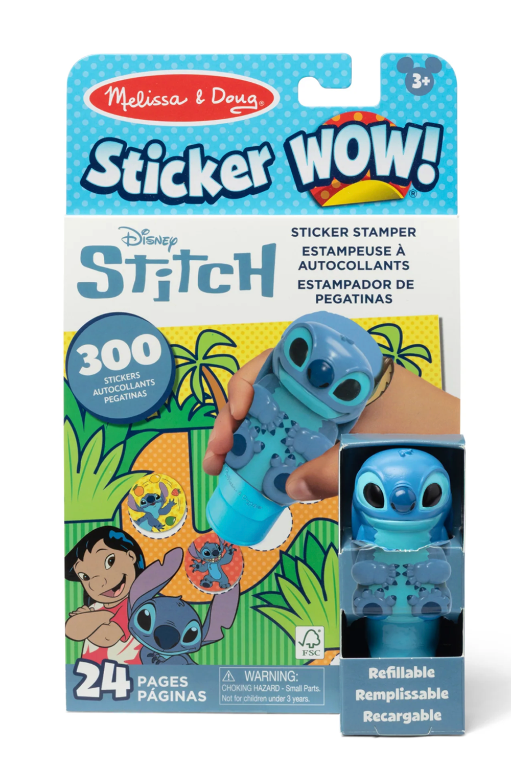 MD Sticker Wow Book - Stitch