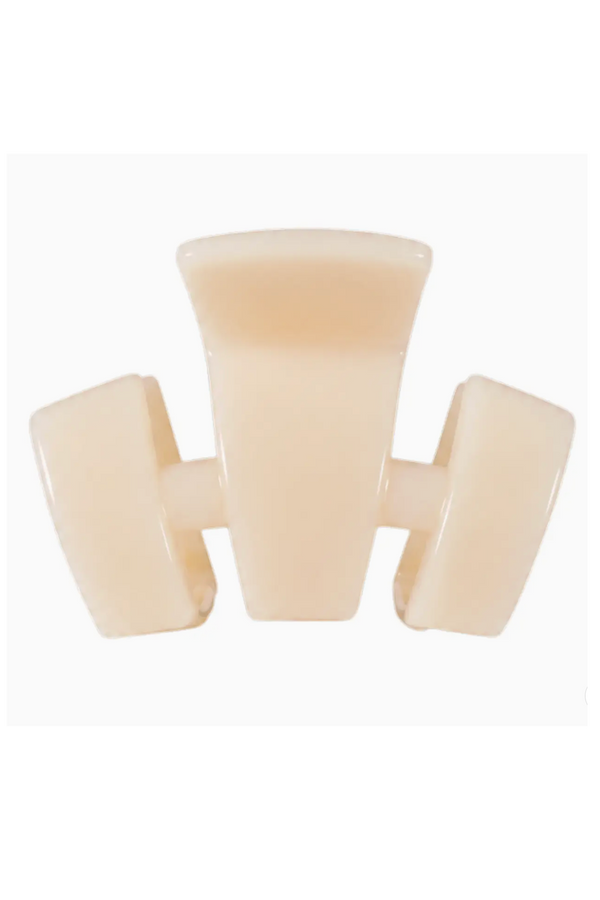 Teleties Petite Classic Hair Clip - Almond Beige