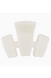 Teleties Petite Classic Hair Clip - Coconut White