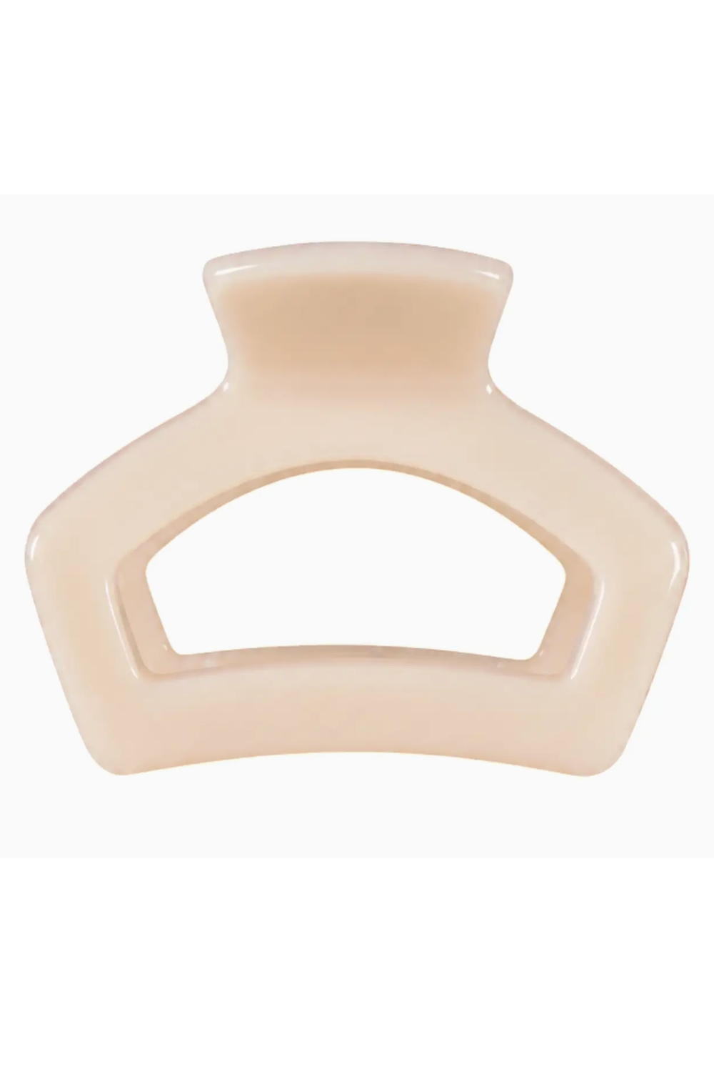 Teleties Petite Open Hair Clip - Almond Beige