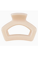 Teleties Petite Open Hair Clip - Almond Beige