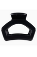 Teleties Petite Open Hair Clip - Jet Black