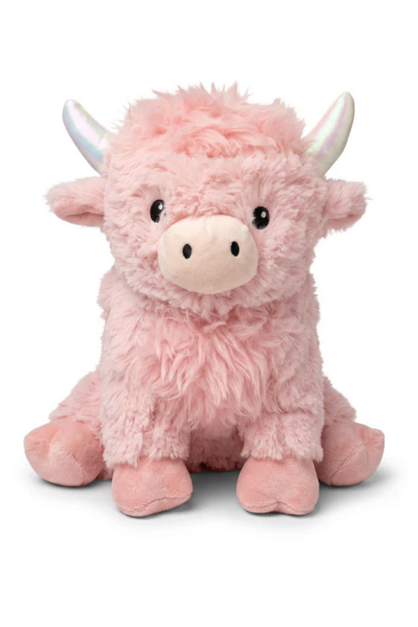 Warmies Pink Highland Cow