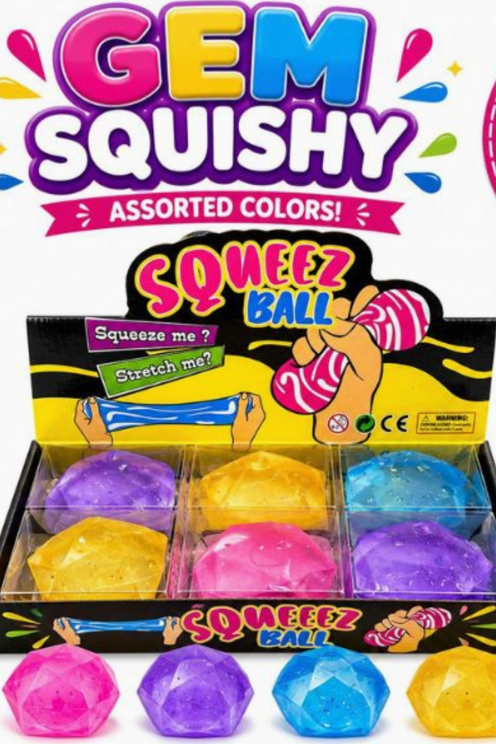 Gem Squishy Squeeze Toy