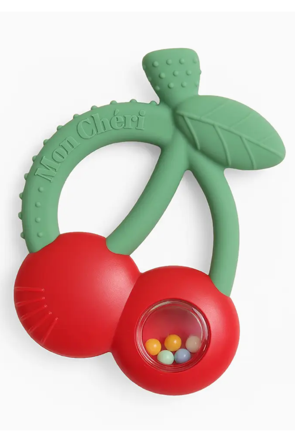 Itzy Shake Teether with Rattle - Cherries