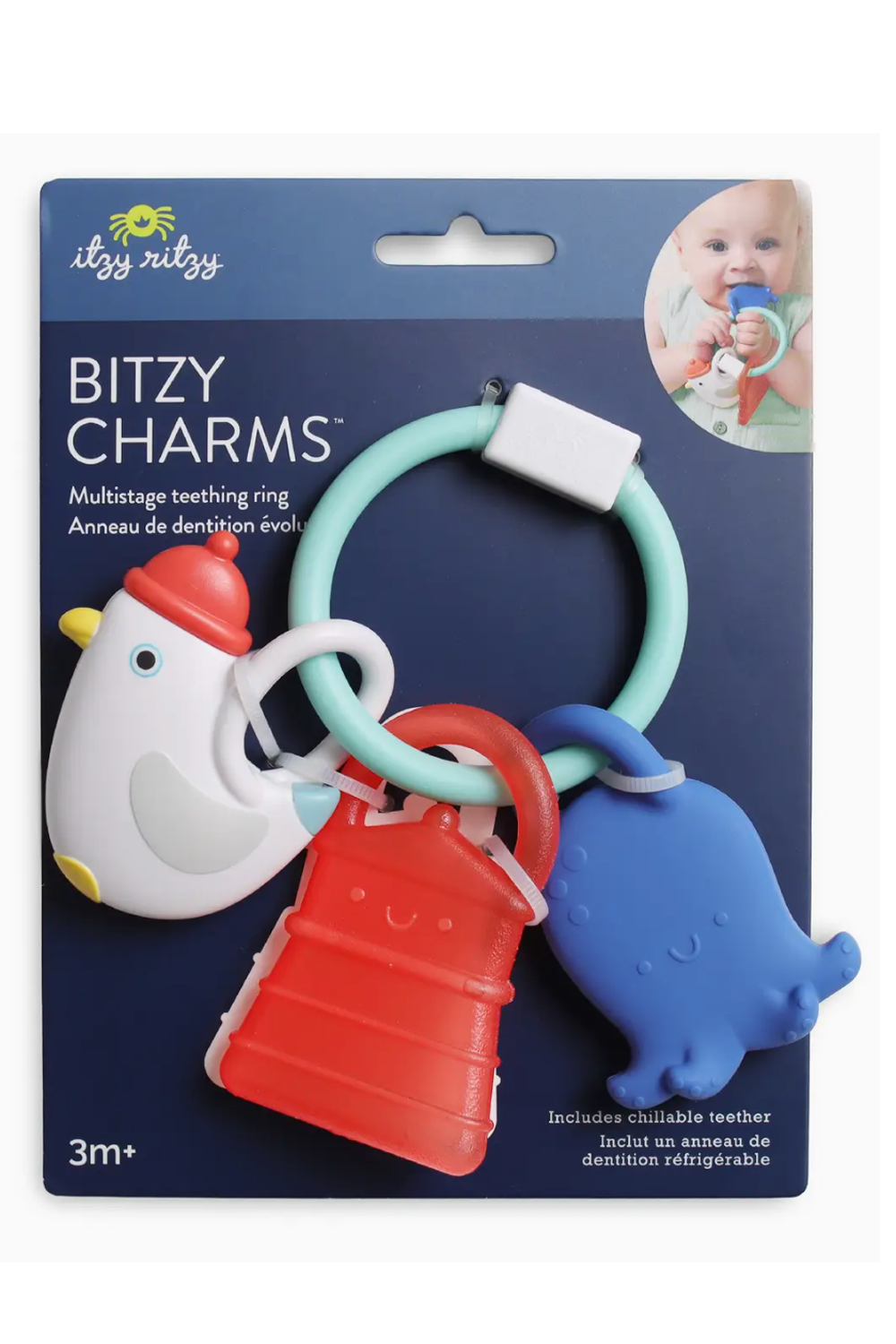Bitzy Teether Charms - Nautical