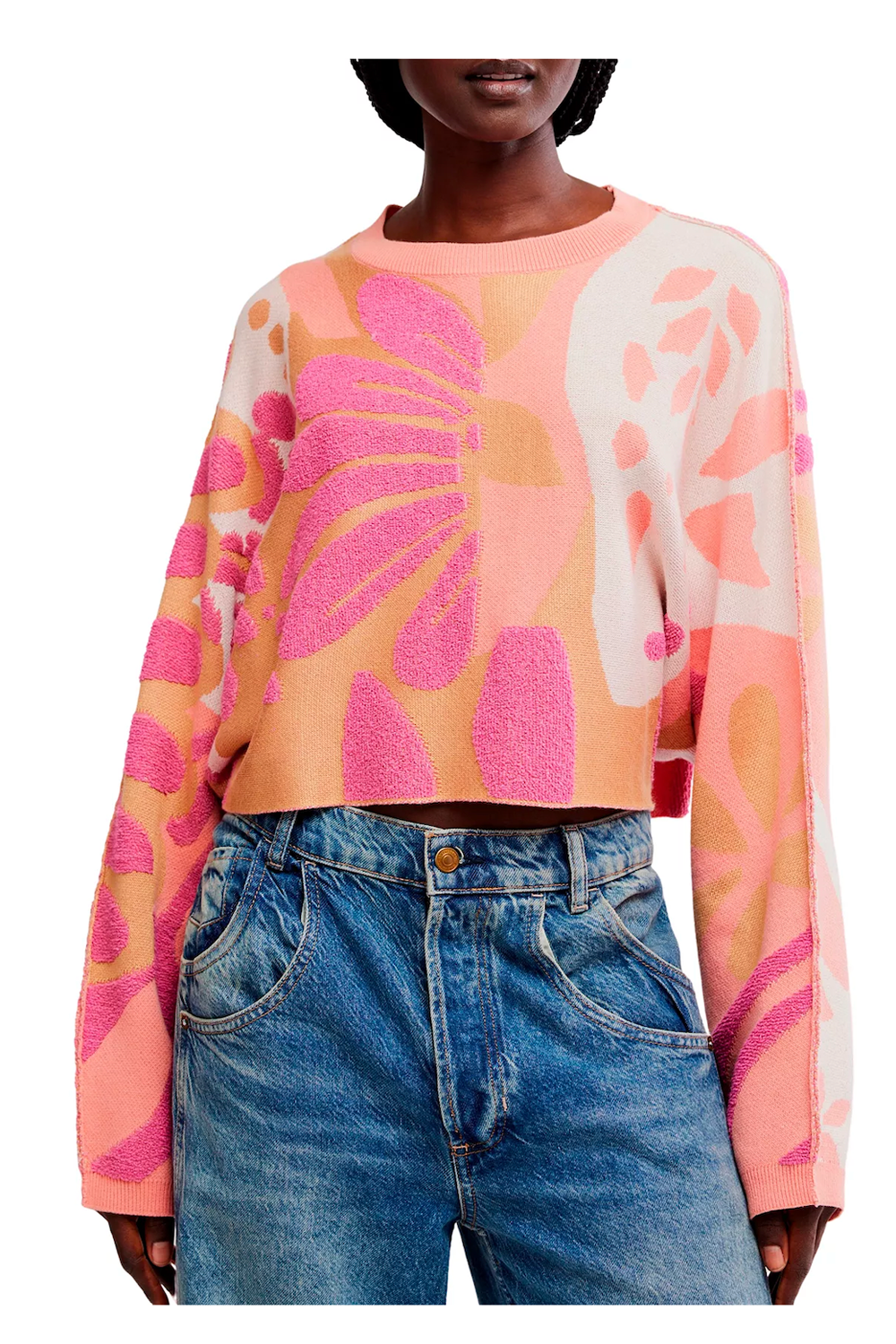 FP Mia Pullover - Coral Kiss Combo