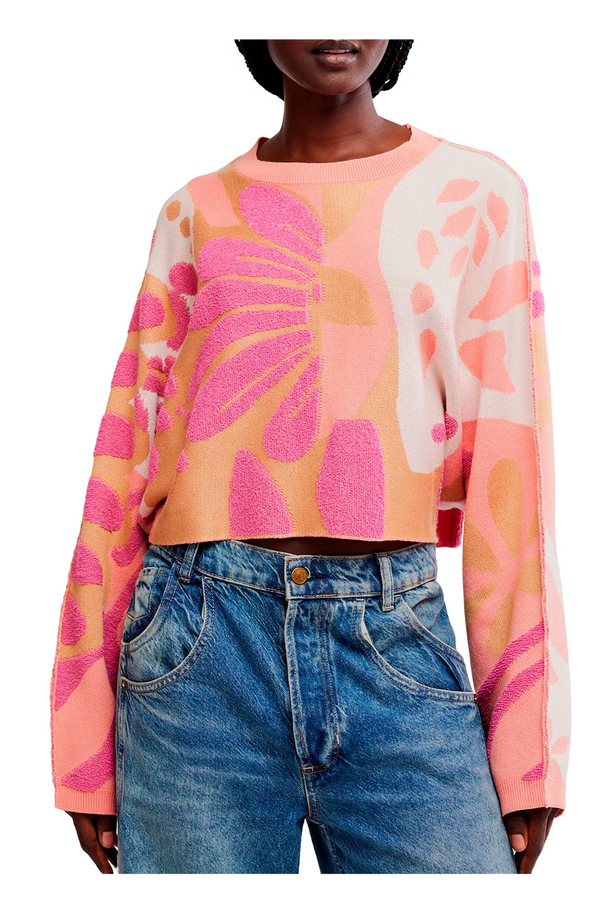 FP Mia Pullover - Coral Kiss Combo