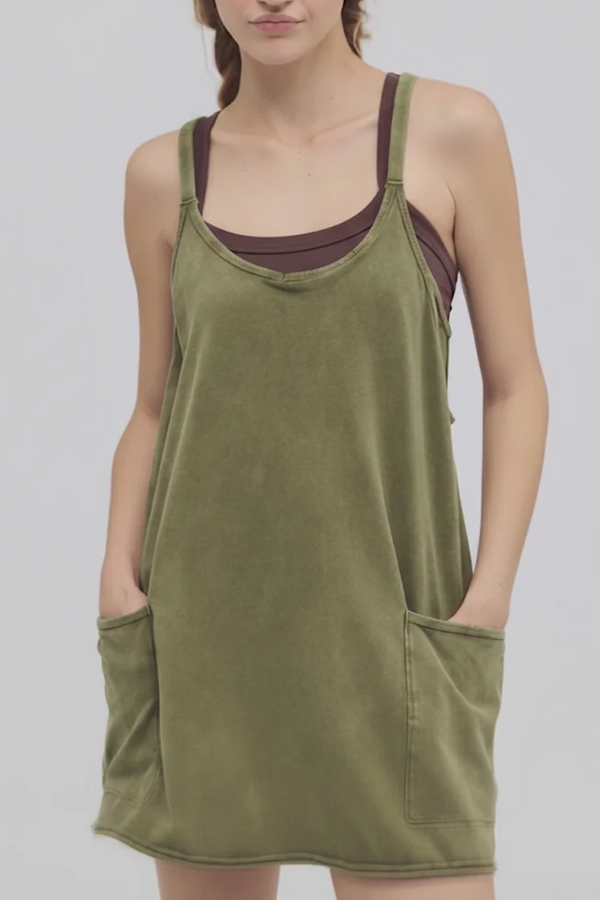 FP Hot Shot Mini Dress - Terrain