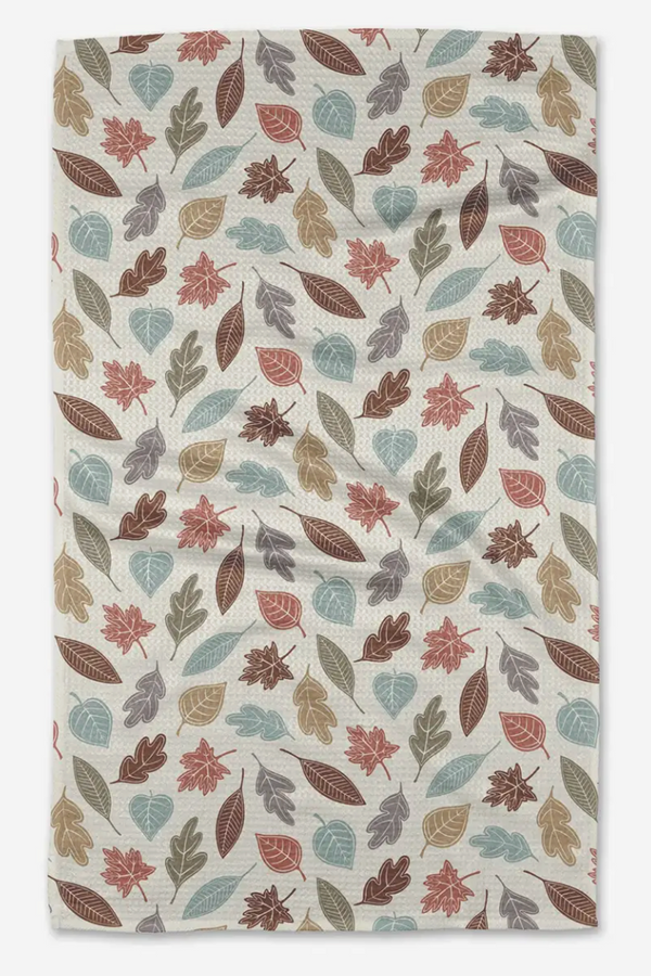 Geometry Kitchen Tea Towel - Harvest Scatter
