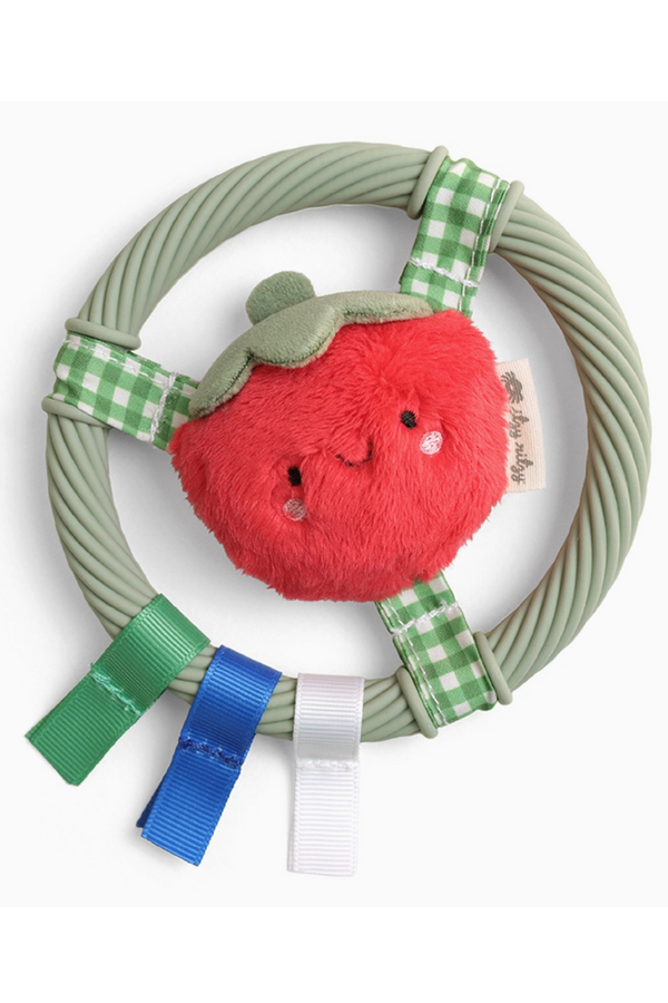 Itzy Teething Ring - Red Tomato