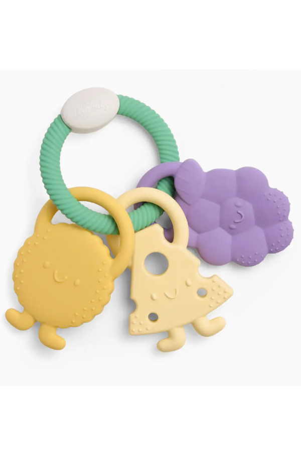 Itzy Trio Multi-Texture Teether - Charcuterie