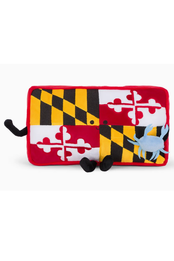 Maryland Flag Plush Toy