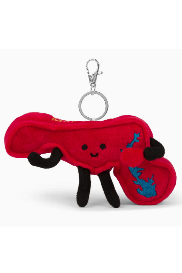 Shape of Maryland Stuffed Key Chain