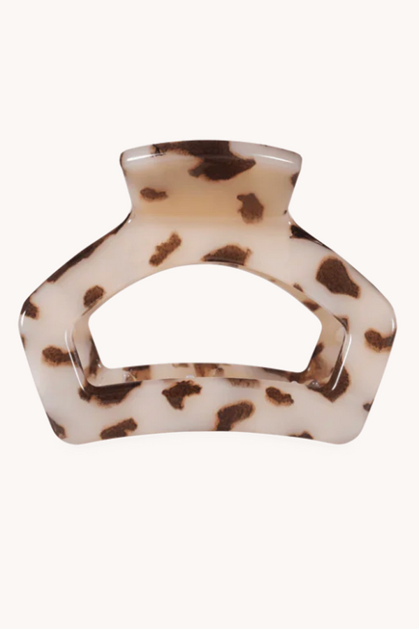 Teleties Petite Open Hair Clip - Blonde Tortoise