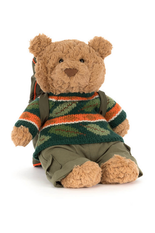 JELLYCAT Bartholomew Bear Hiking Outfit