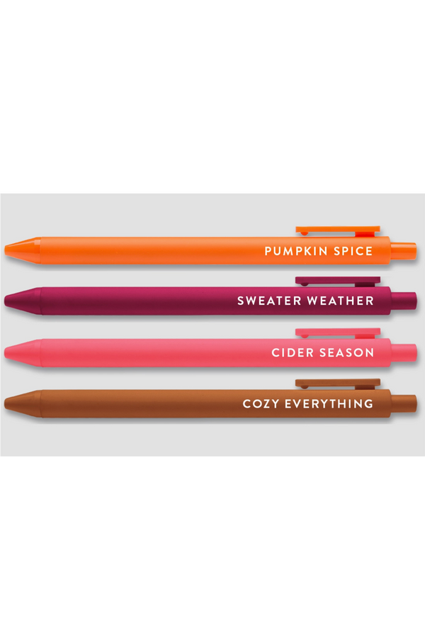 Trendy Pen Set - Fall Vibes