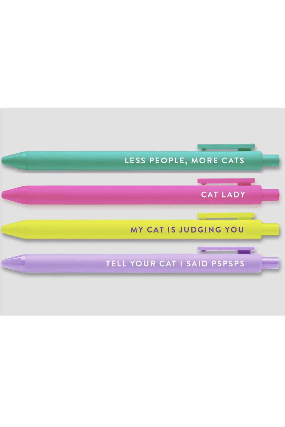 Trendy Pen Set - Cat Lovers
