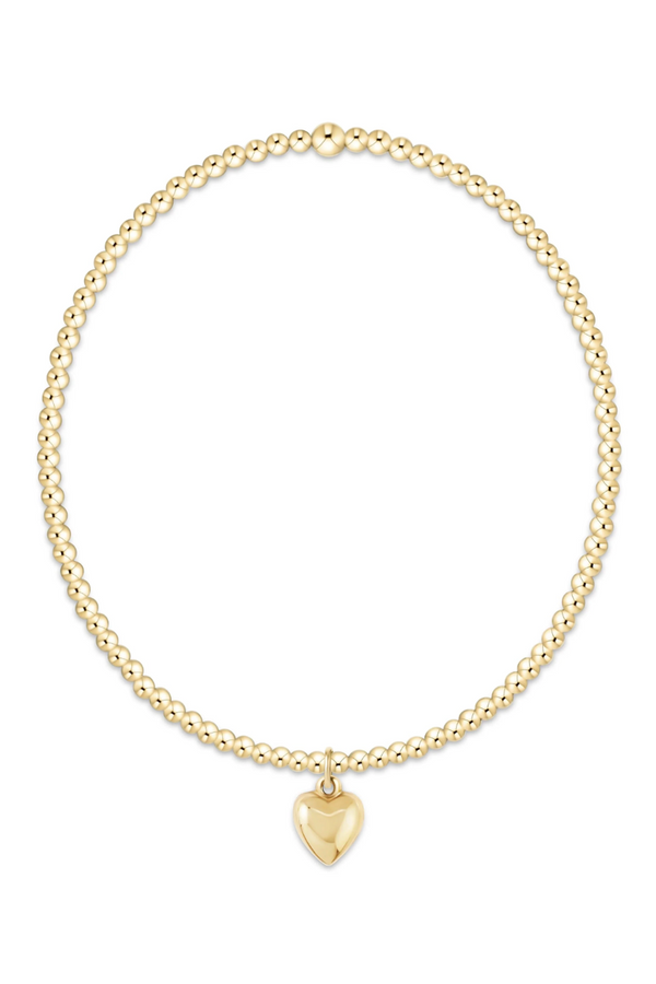 EN Love Plush Charm Bracelet - Gold