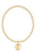 EN Love Plush Charm Bracelet - Gold