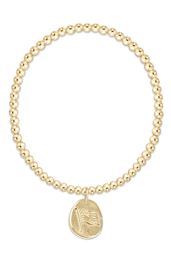 EN Classic Bracelet Small Inspire America - Gold