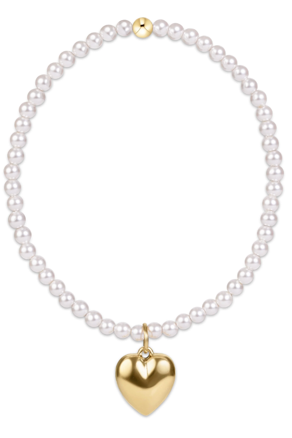 EN Love Plush Charm Bracelet - Pearl