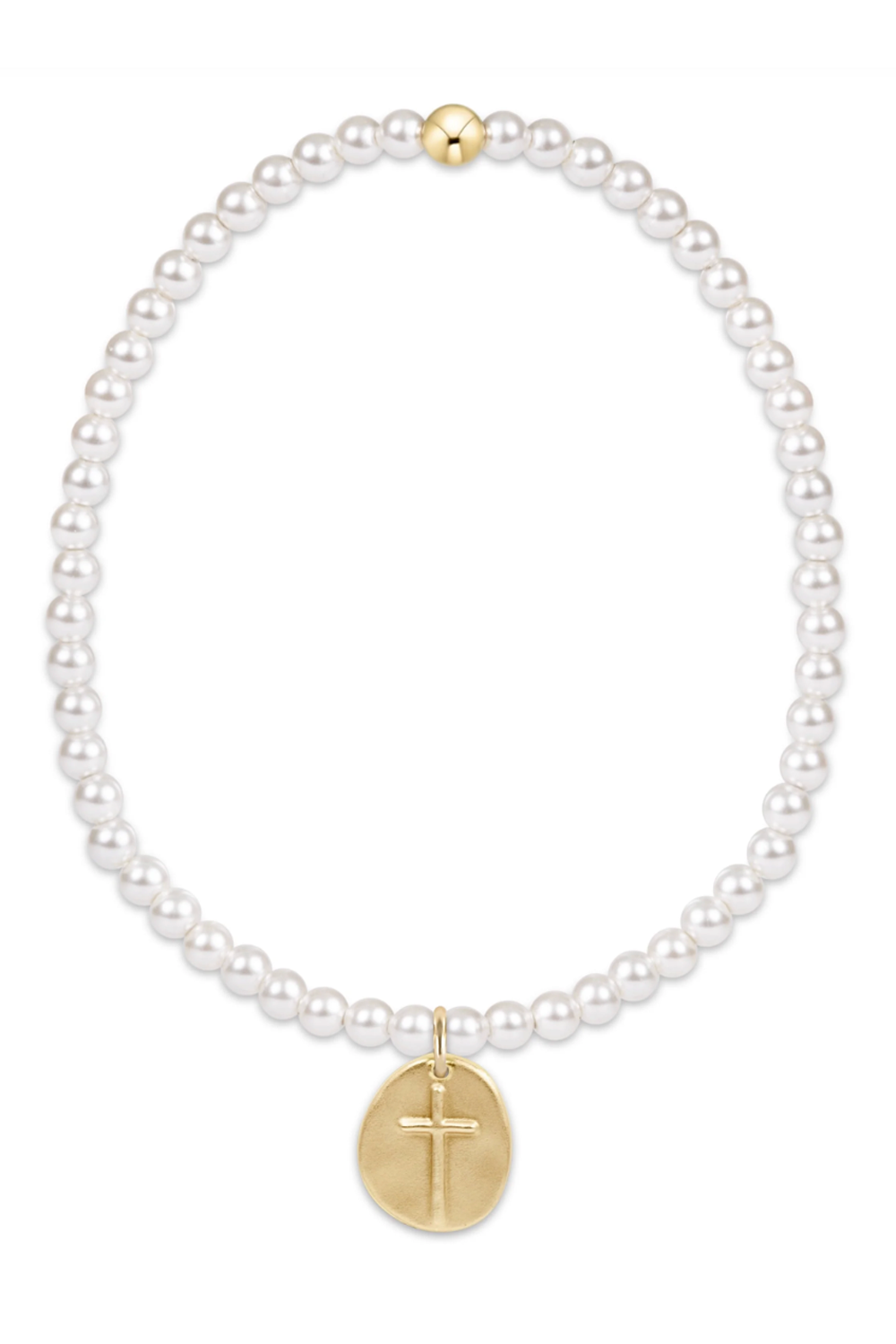 EN Classic Bracelet Small Inspire Disc - Pearl