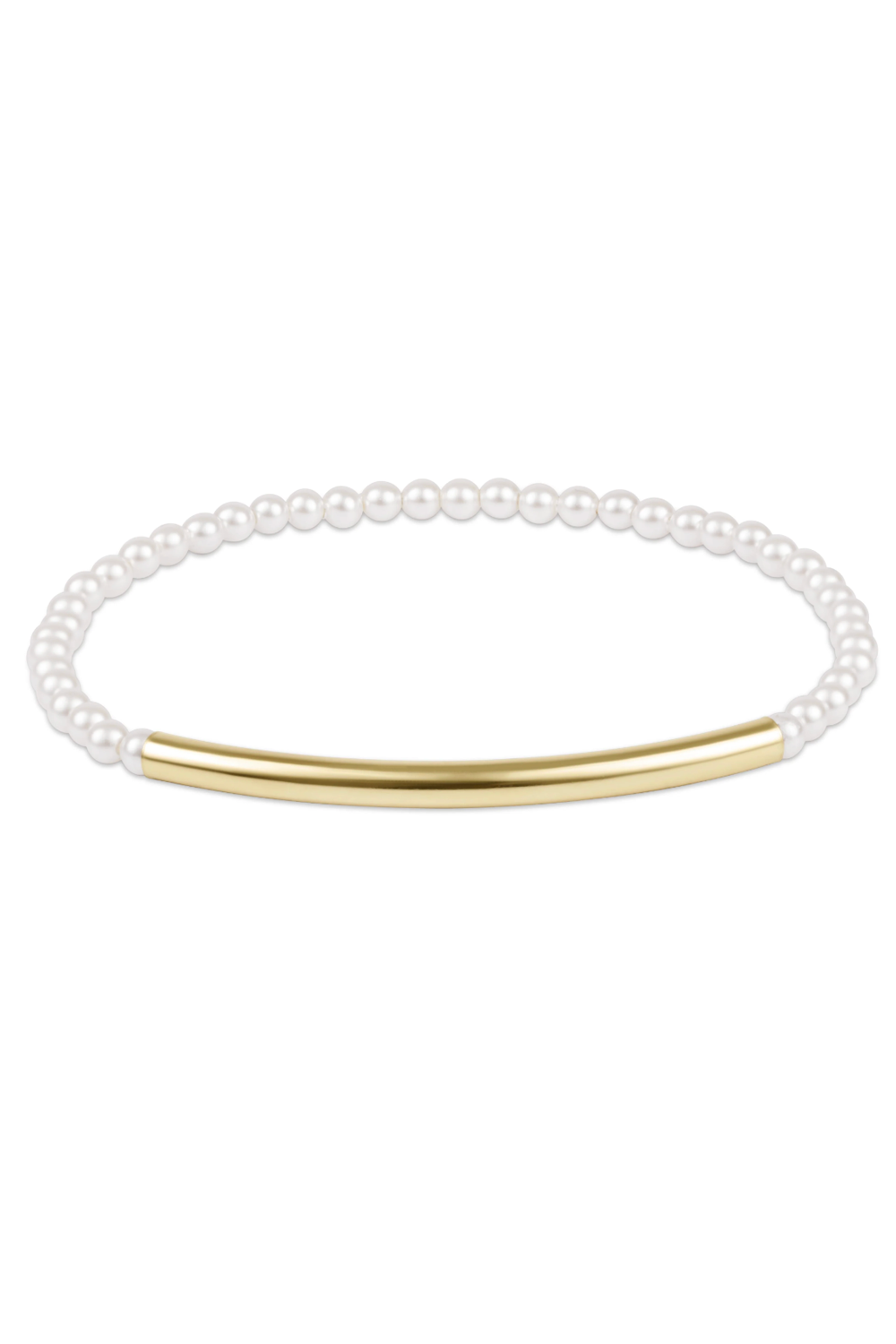 EN Classic Bliss Bar Bracelet - Smooth Pearl