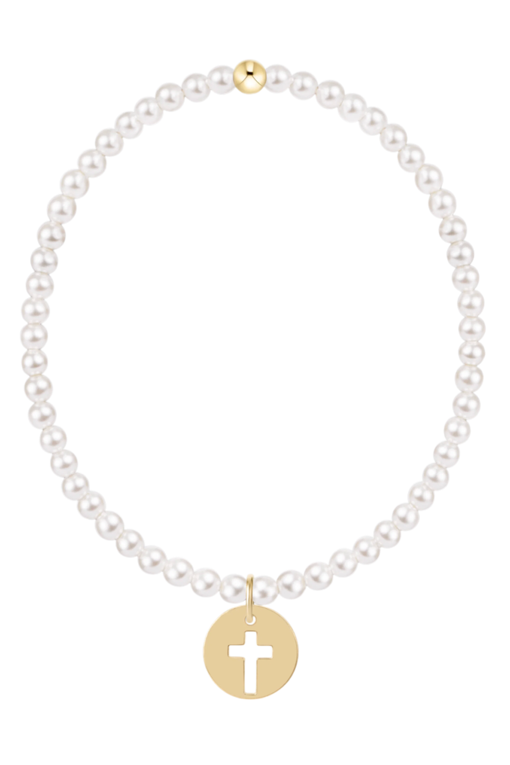 EN Classic Pearl Bead Bracelet - Blessed Charm