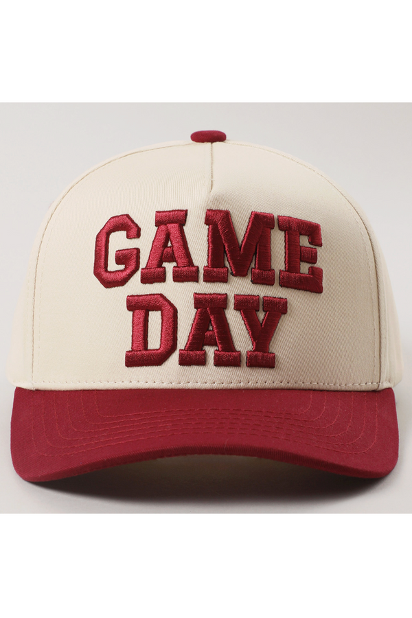 Baseball Cap - Game Day Burgundy