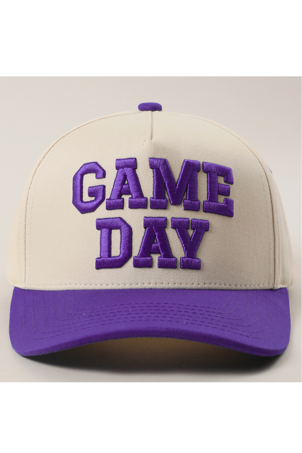 Baseball Cap - Game Day Purple