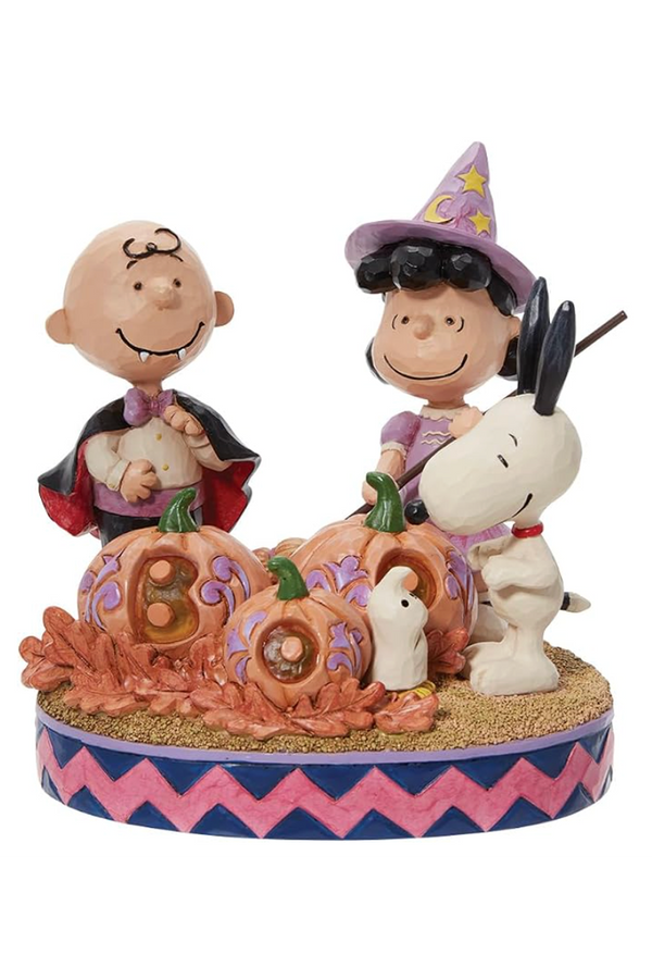 Jim Shore Figure - Peanuts Gang Halloween