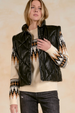 EL Quilted Vest - Black