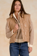 EL Quilted Vest - Tan